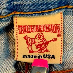 True Religion Bobby Blue Jeans size 33, 33